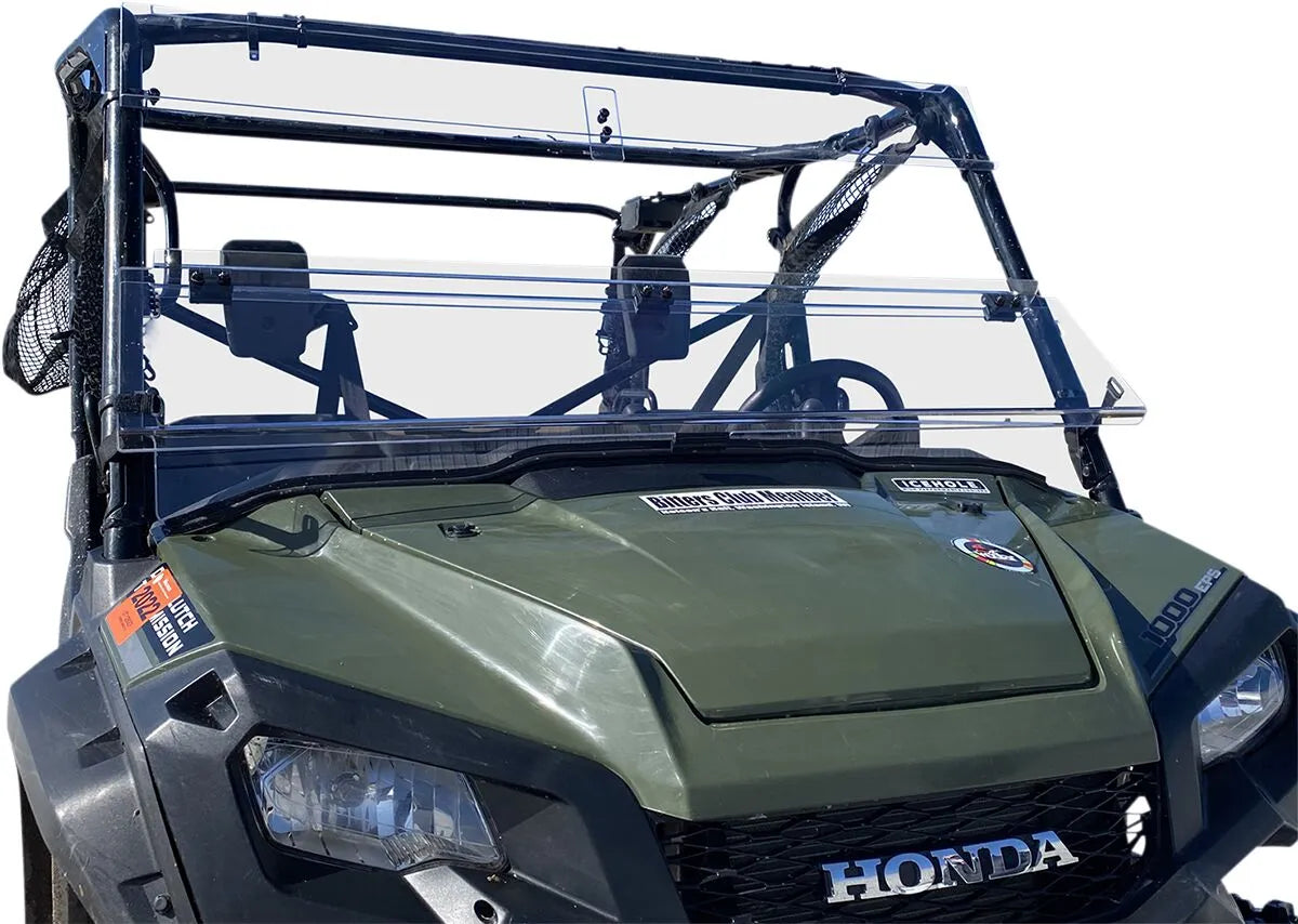 Moose Offroad Deluxe Full Folding Windshield
