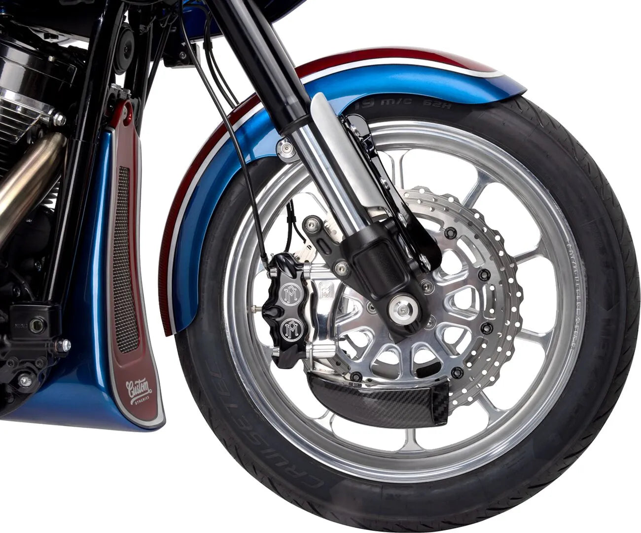 Speed Merchant Radial Främre Bromsok Fästen För Hd '00-'24