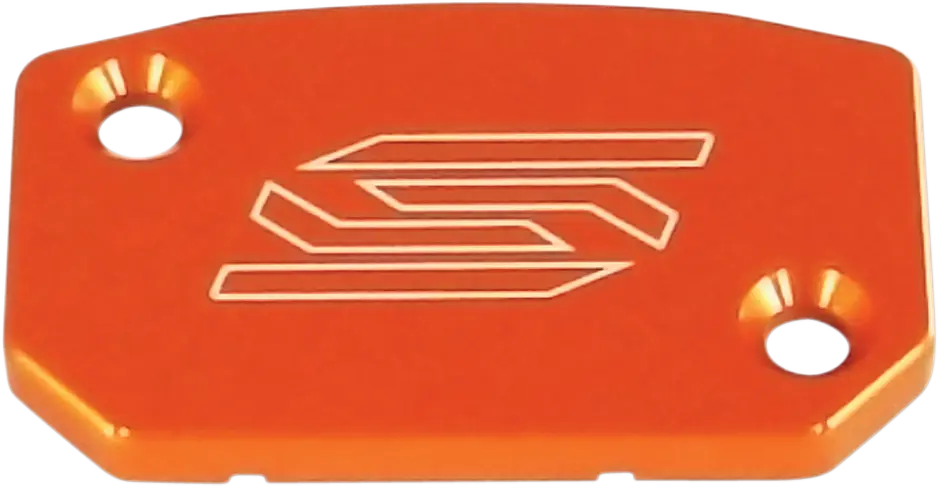 Scar Brake Reservoir Cover Anodized Orange Aluminum