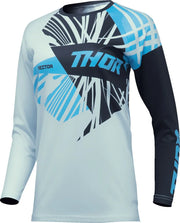 Thor Women's Sector Split Jersey - Black/Blue