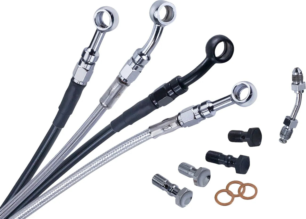 Barnett Upper Stainless Steel Brake Line