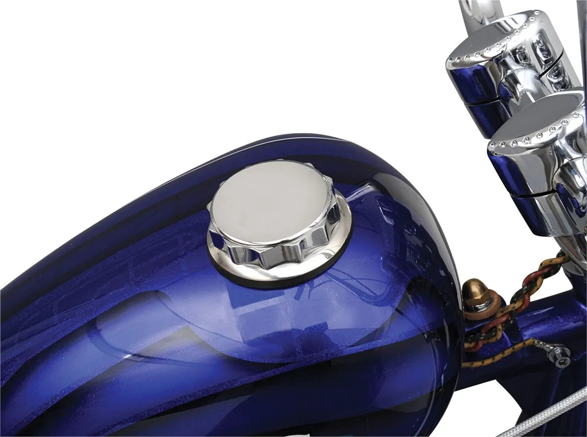 Drag Specialties Deluxe Gas Cap For Pre-1982 Tanks