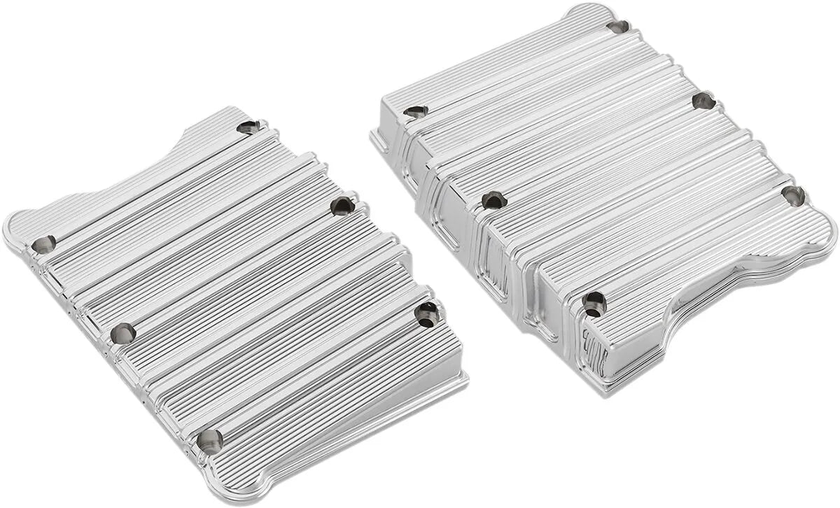 Arlen Ness 10 Gauge Rocker Box Top Covers - Chrome