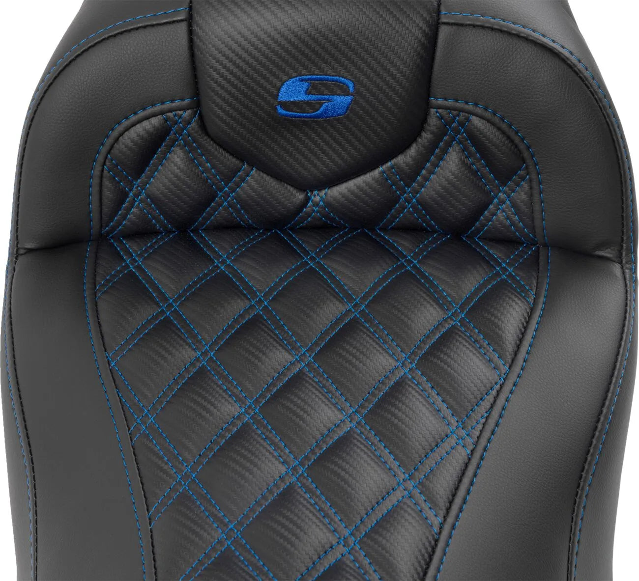 Saddlemen Roadsofa Lattice Stitch Seat - For Harley Davidson