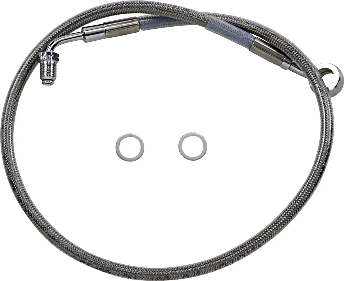 Drag Specialties Förlängd bromsledning för ABS - 27.5"