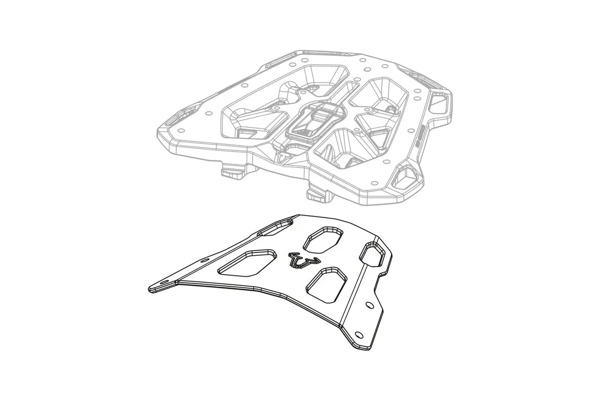 Sw-motech Street Rack Luggage Carrier For Motorcycles