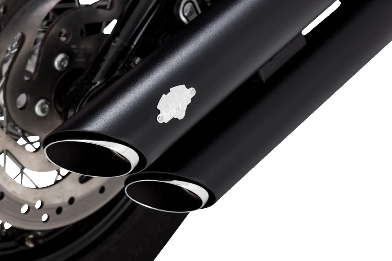 Vance & Hines 3" Twin Slash Slip-On Avgasrör