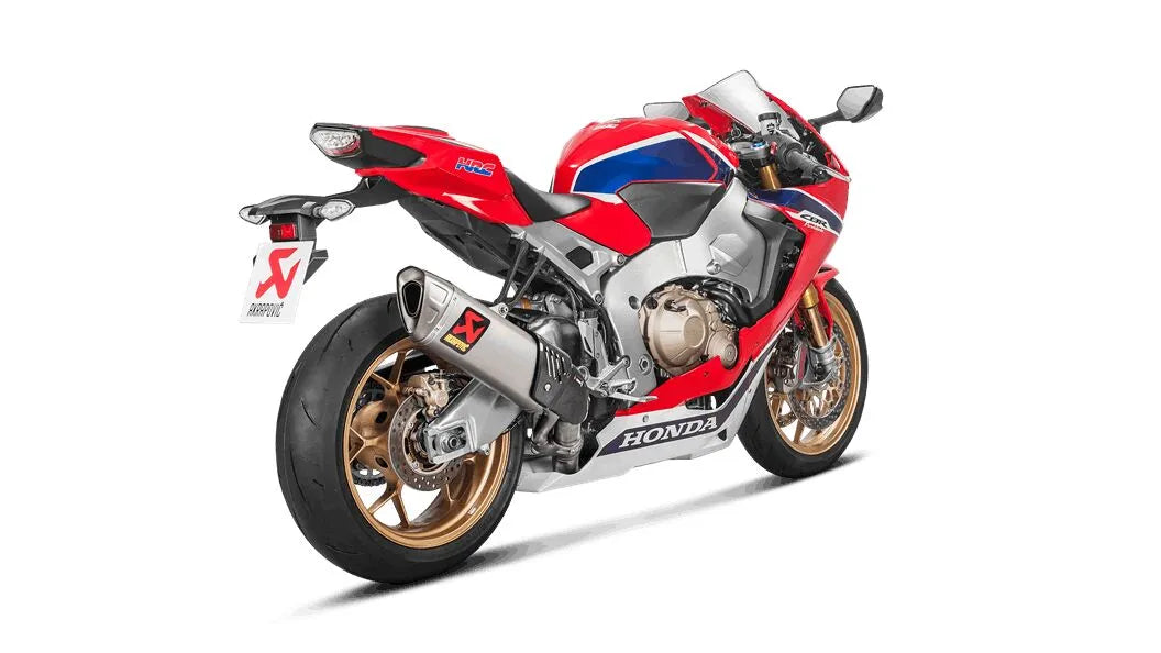 Akrapovic Slip-On Ljuddämpare För Street Bikes - ECE Väglaglig