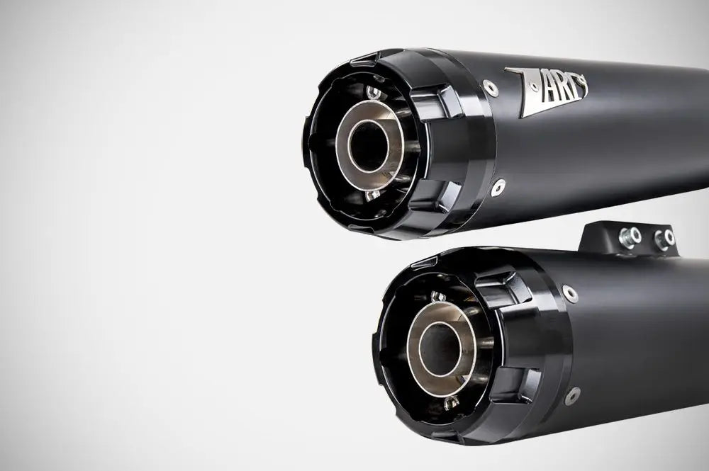 Zard Overlapped Slip-On Ljuddämpare För HD-Heritage Classic - ECE Väglaglig