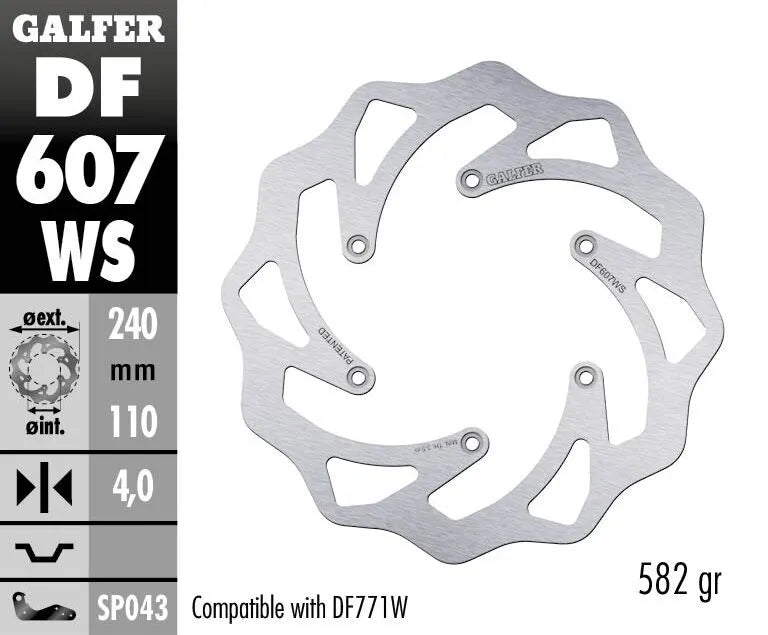 Galfer Wave® Brake Rotor - High-performance Braking