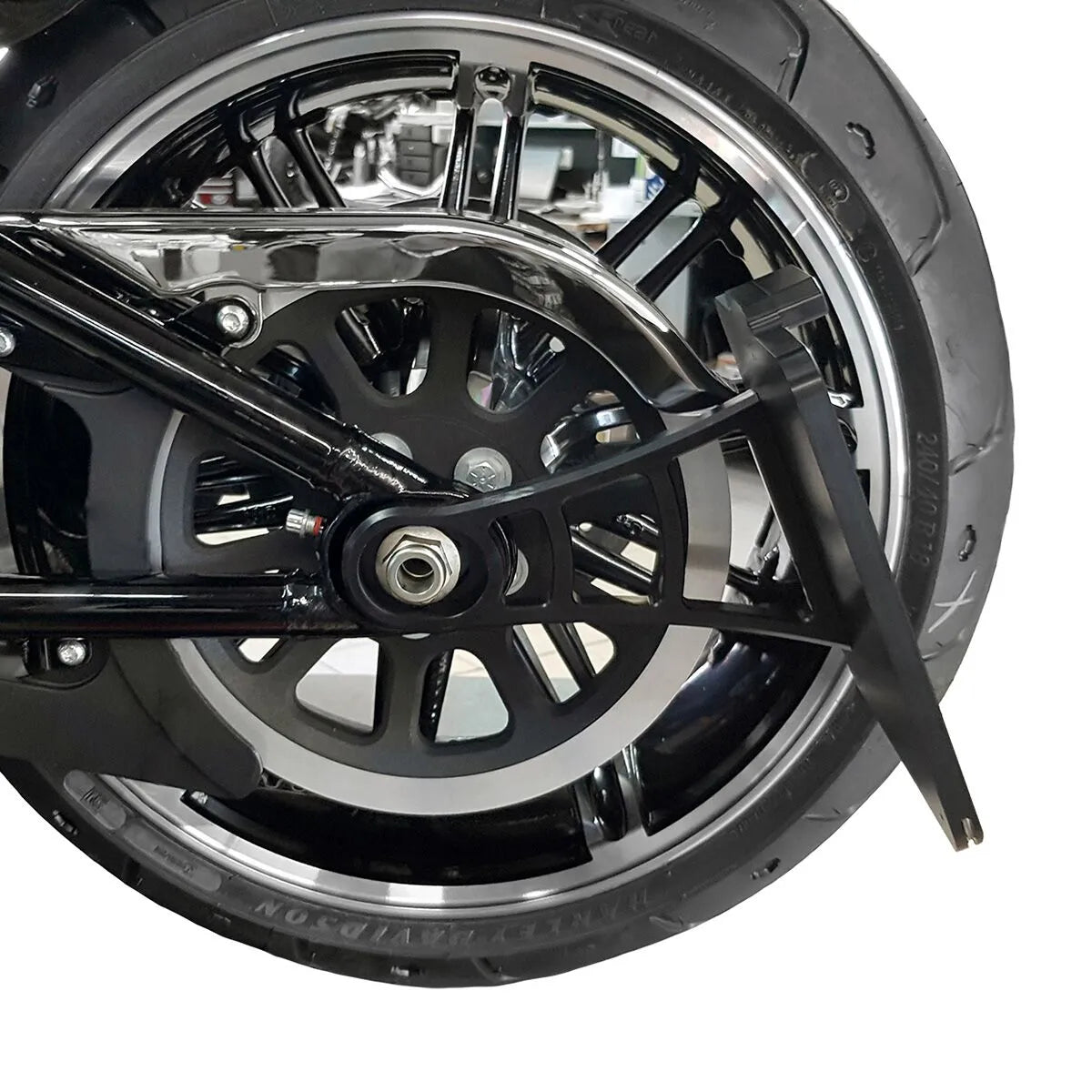 Heinz Bikes Side Mount License Plate Holder For Harley Davidson