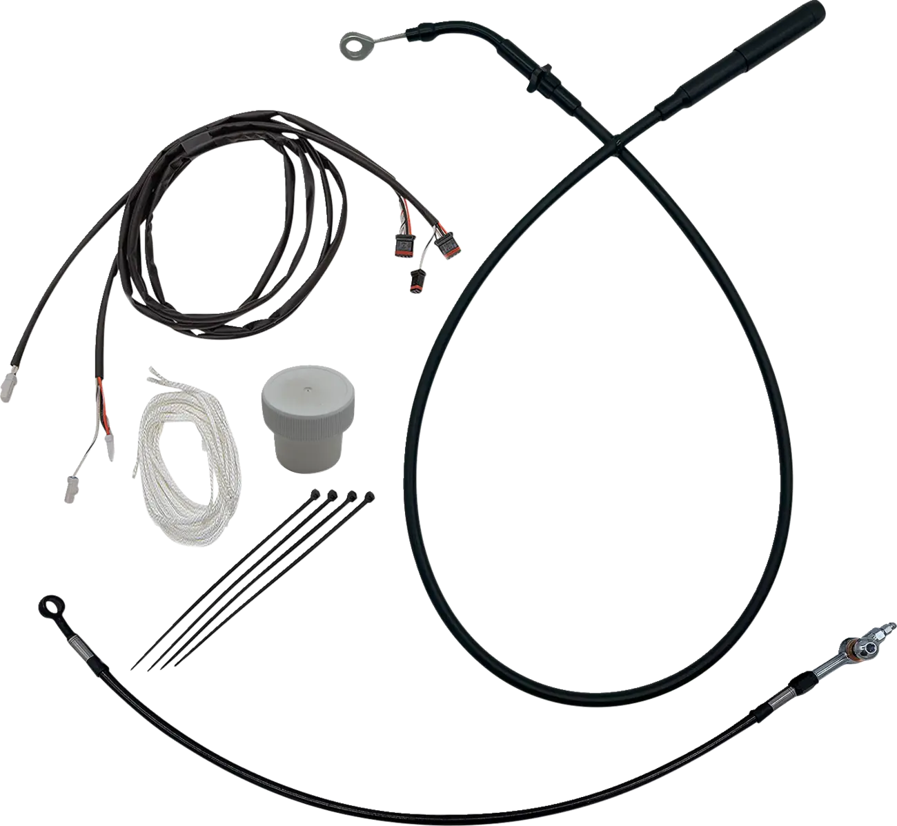 Fat Baggers Inc. EZ Install Handlebar Kit for 16" Ape Hangers