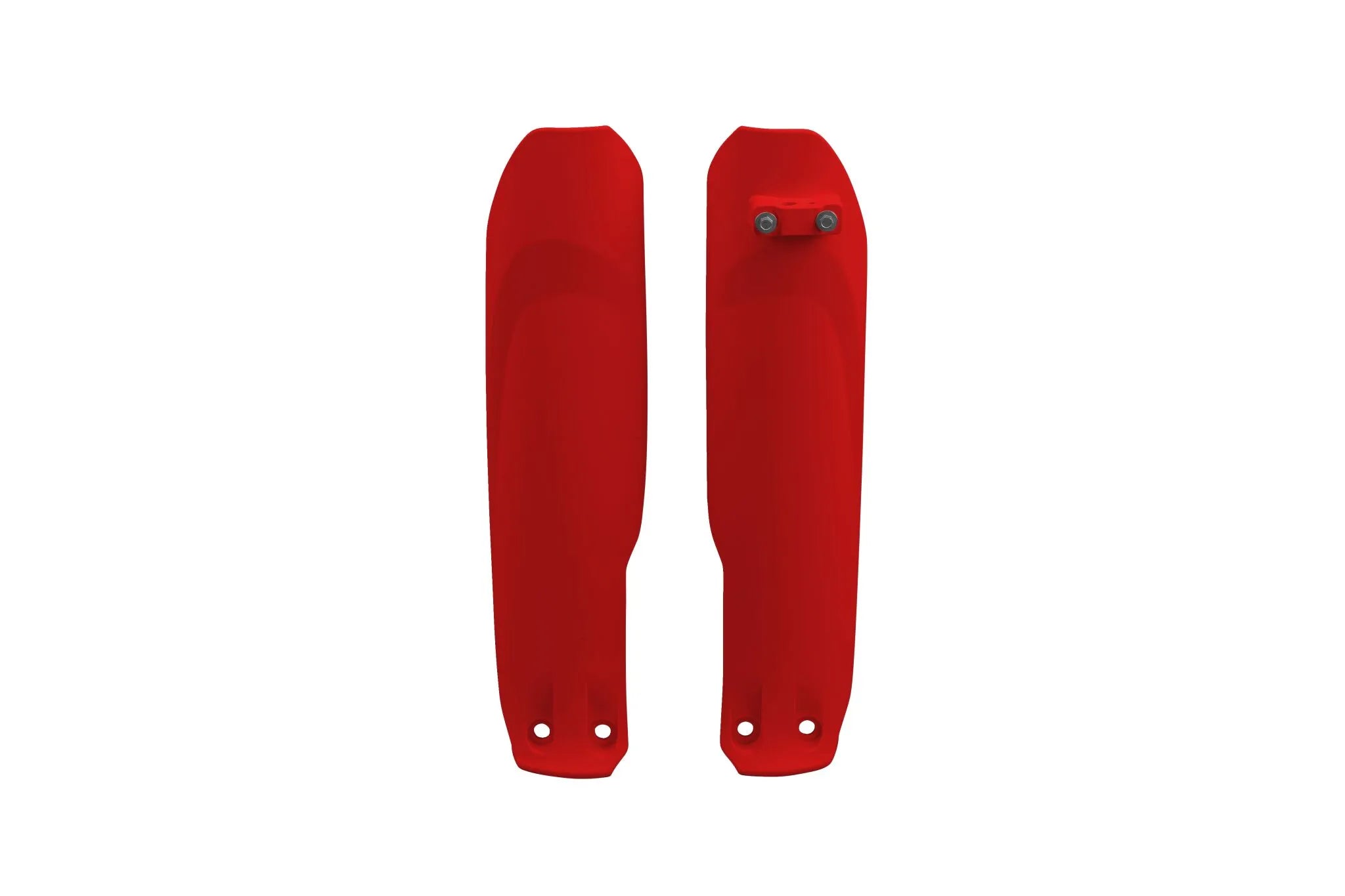 Ufo Fork Tube Covers For Beta - Red Plastic Protectors