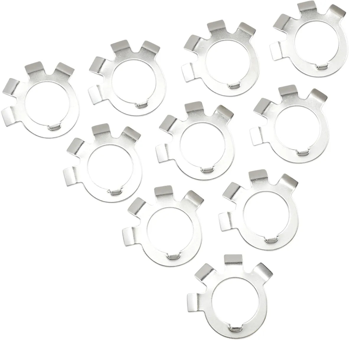 Drag Specialties Clutch Hub Nut Lock Washers - 10 Pack