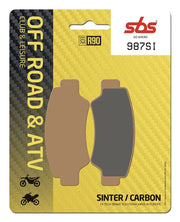 Sbs Si Offroad Sintered Bromsbelägg Set - Bak