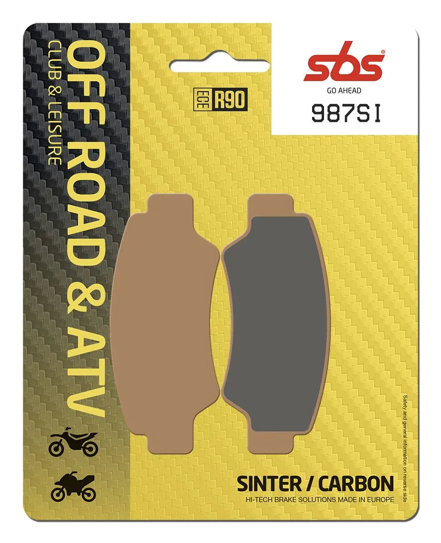 Sbs Si Offroad Sintered Bromsbelägg Set - Bak