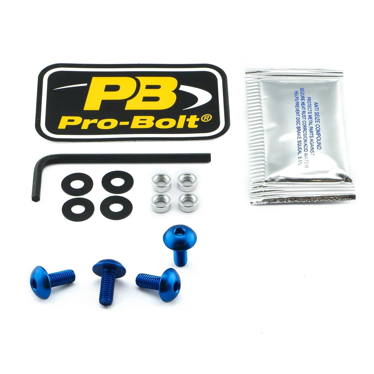 Pro Bolt Aluminium Screen Bolt Kit