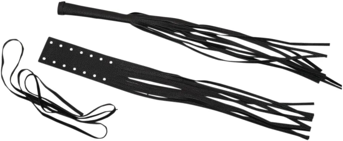 Drag Specialties Fringed Leather Lever Covers
