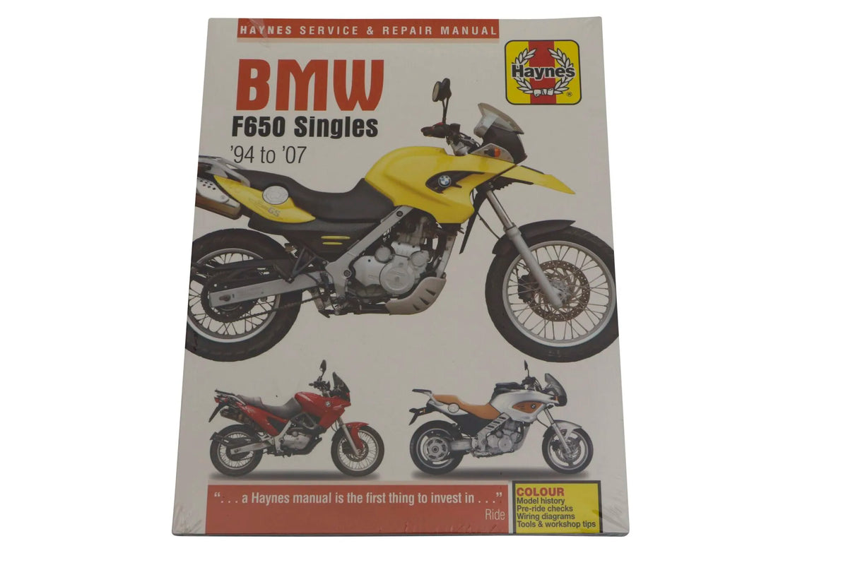 Haynes Service Manual for BMW F650