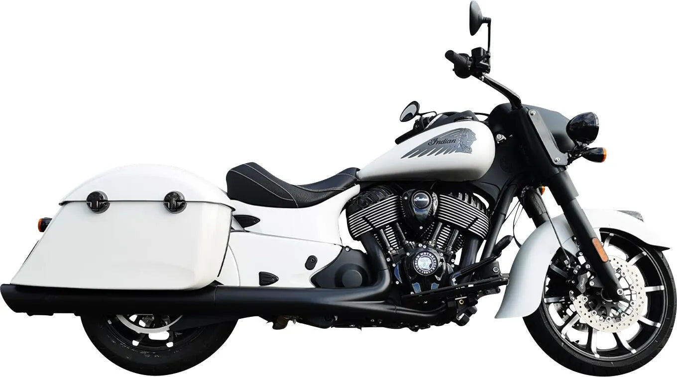 Kesstech Deep Spirit Ljuddämpare För Custom Motorcyklar - ECE Väglaglig