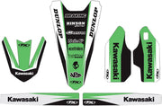 Factory Effex Graphic Kit Kawasaki Racing Trim