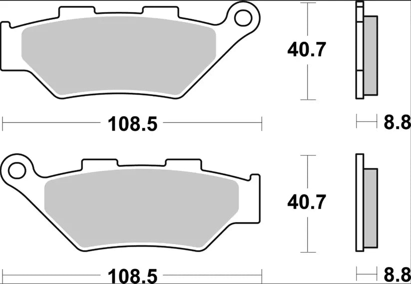 Brembo Sa Sintered Brake Pads Prime Line