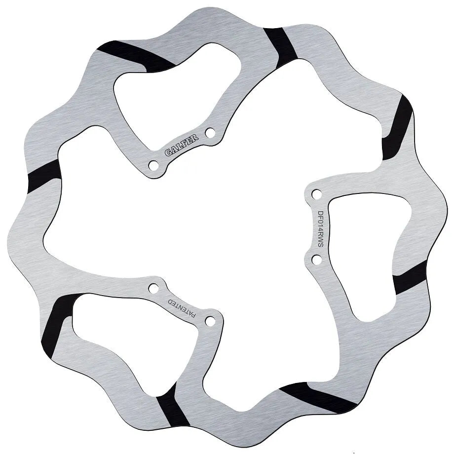 Galfer Brake Rotor Fixed Wave Grooved - Front