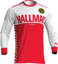 Thor Differ Slice Jersey - Red/White