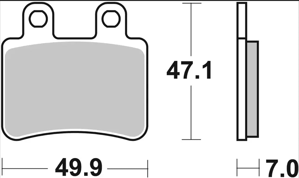 Brembo Genuine Carbon Ceramic Brake Pad Prime Line