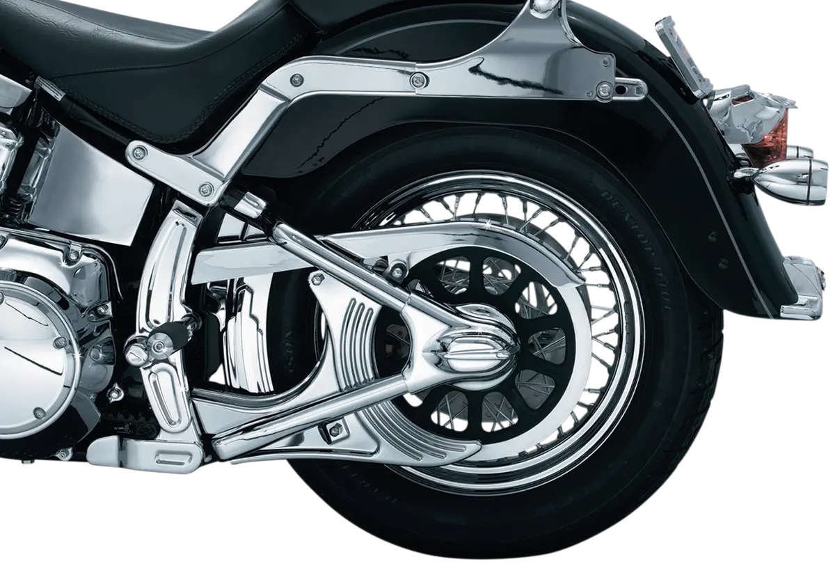 Kuryakyn Boomerang Frame Covers - Chrome Finish