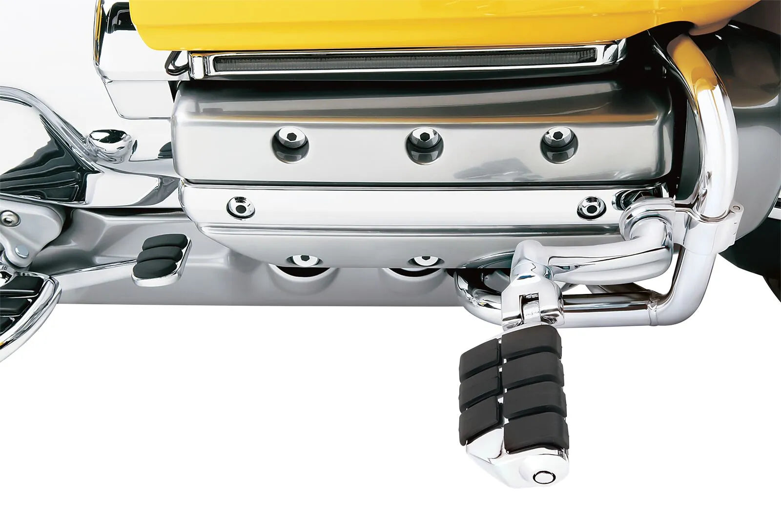 Kuryakyn Longhorn Offset Dually Highway Pegs for Engine Guards