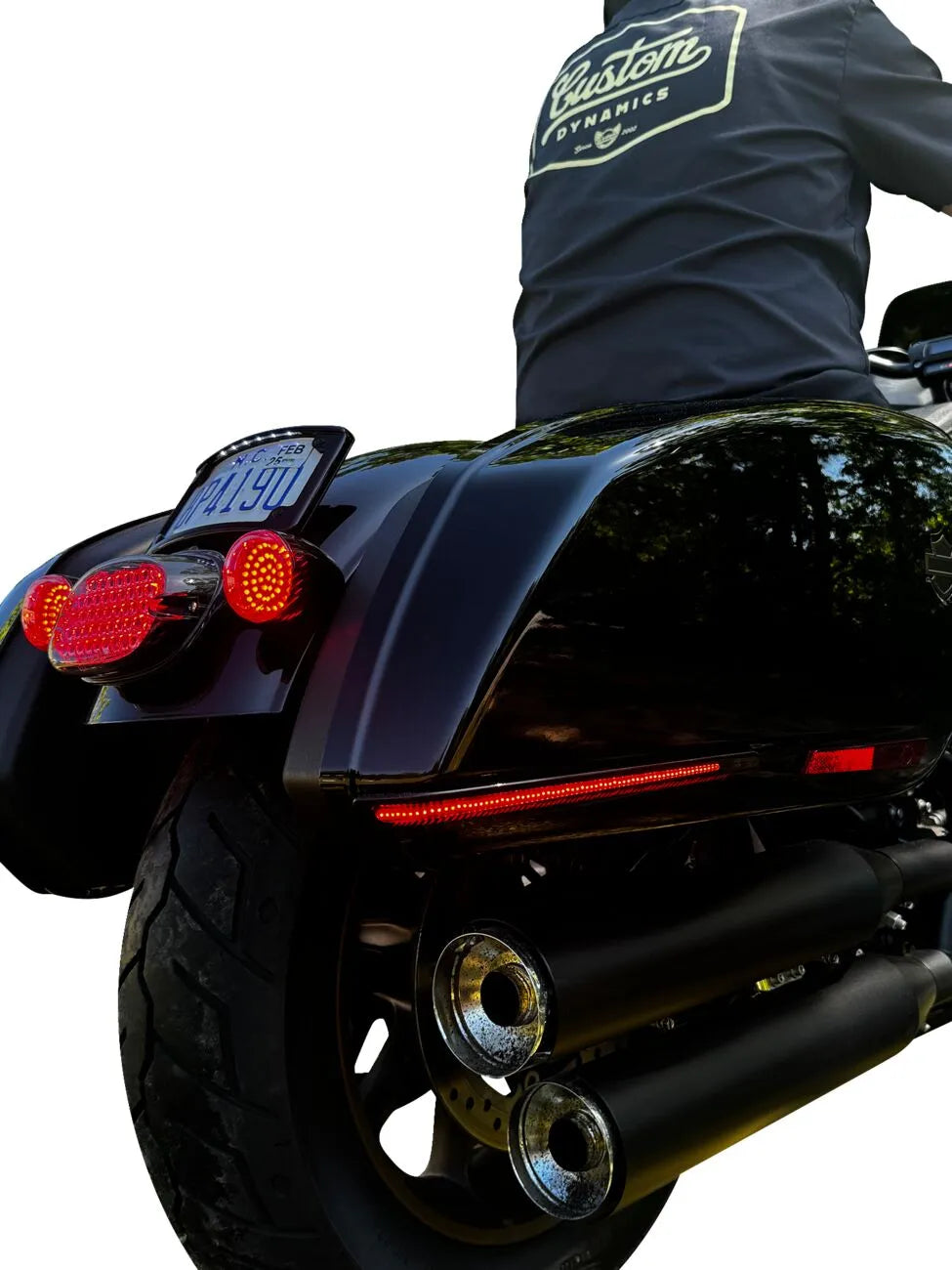 Custom Dynamics Led Saddlebag Lights - Smoke Lens