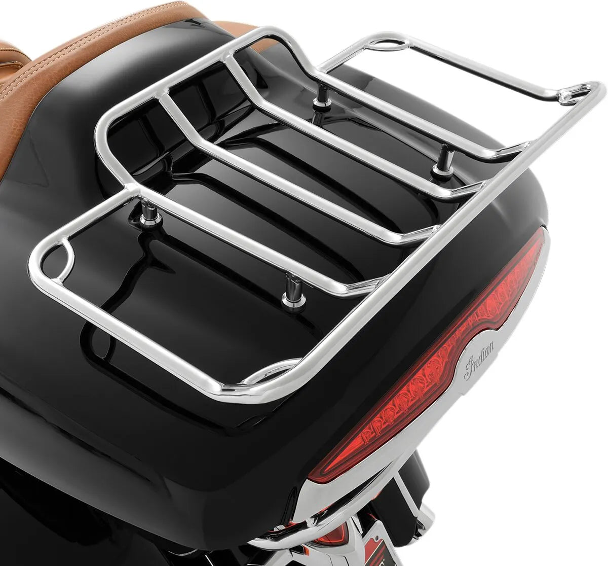 Show Chrome Tour Trunk Rack For Indian