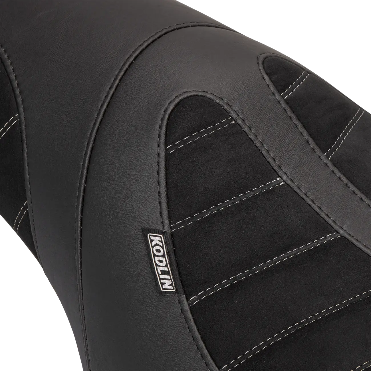2-Up Mustang Kodlin Signature Seat - Alcantara - For Harley Davidson