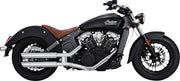 Vance & Hines Twin Slash 3" Slip-On Avgasrör