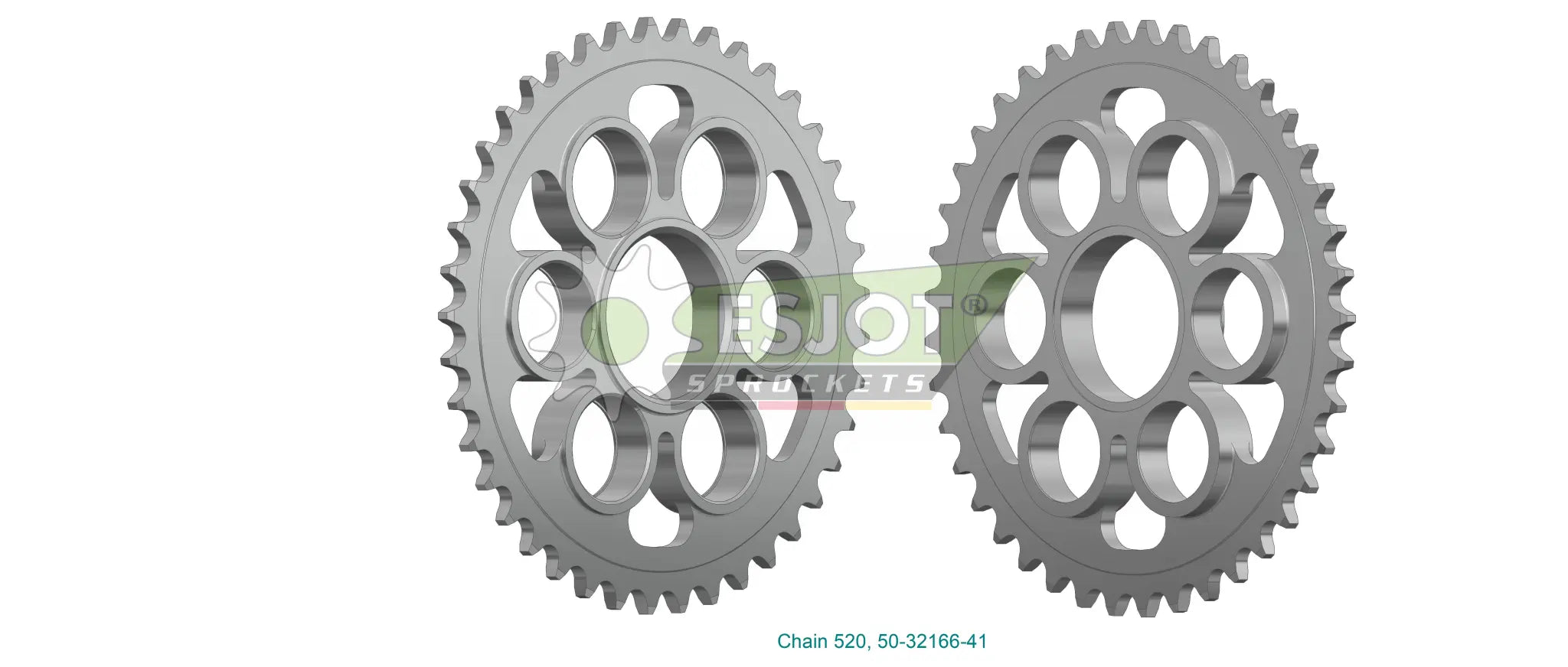 Esjot 520 Rear Sprocket - High-quality Steel
