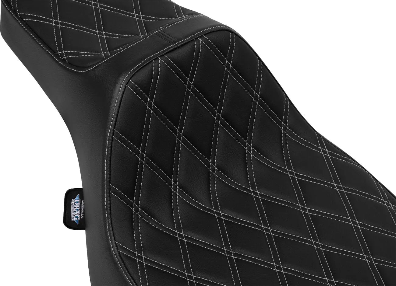 Drag Specialties Extended Reach Seat - For Harley Davidson