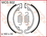 Trw Mcs802 Bromsbackar - Organisk Bas - Bak