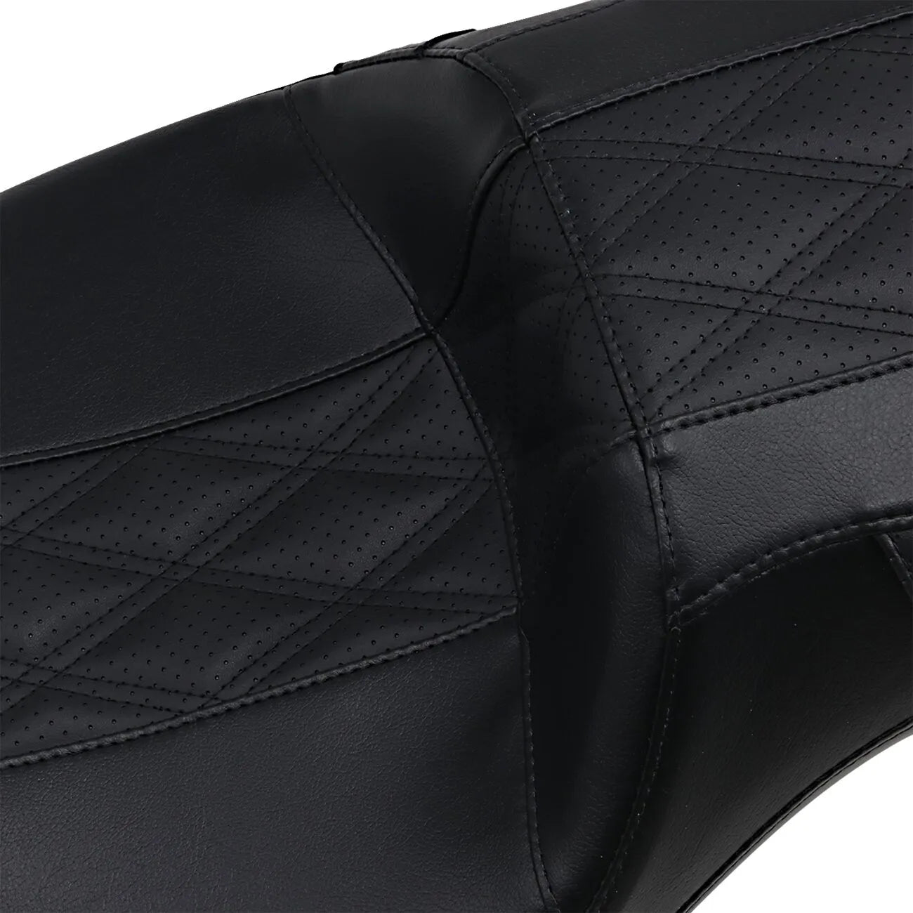 2-Up Le Pera Outcast Daddy Long Legs Seat - For Harley Davidson