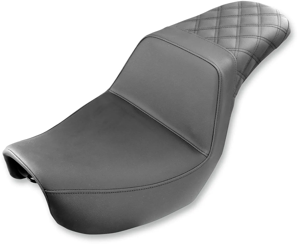 Saddlemen Step-up Seat - Enhanced Comfort & Style - For Harley Davidson