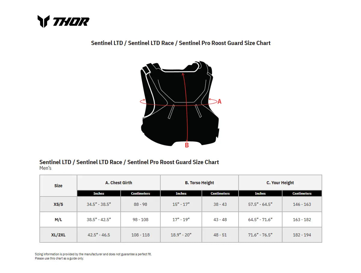 Thor Sentinel Pro Roost Guard Black