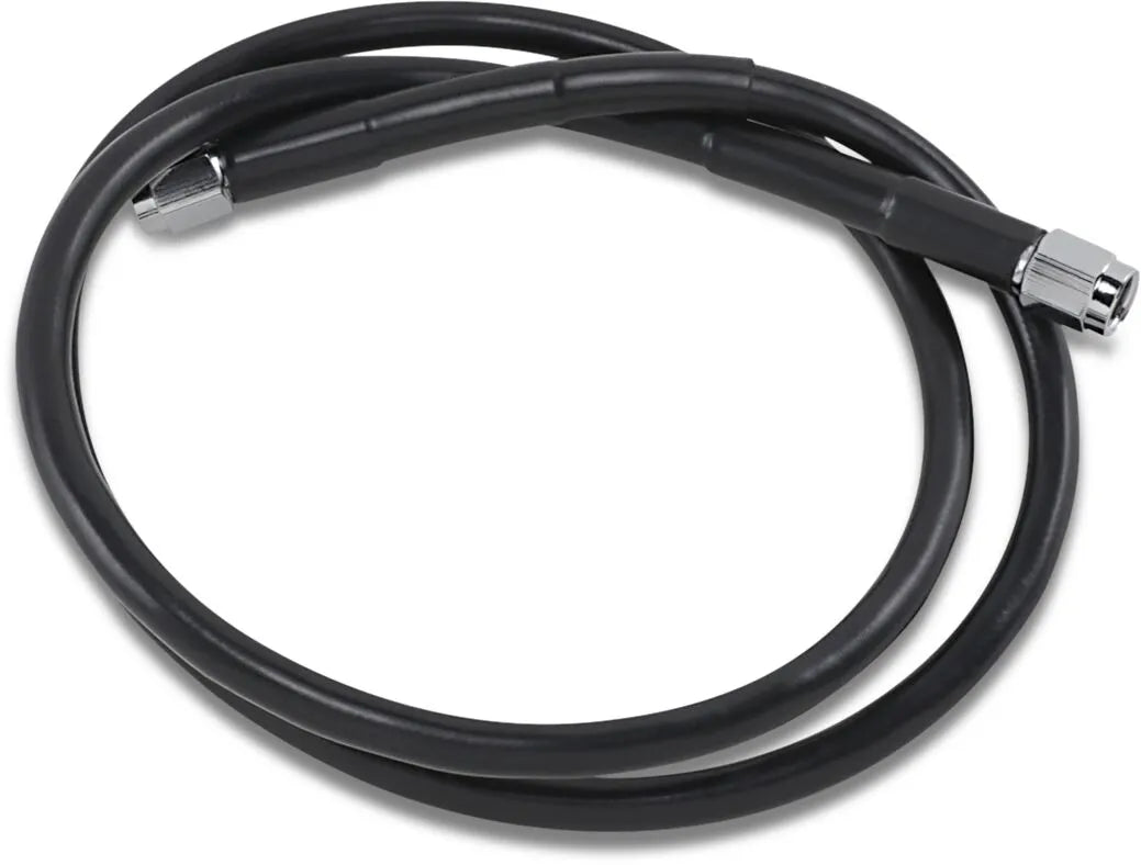 Drag Specialties Universal Bromsledning 38" Svart Vinyl