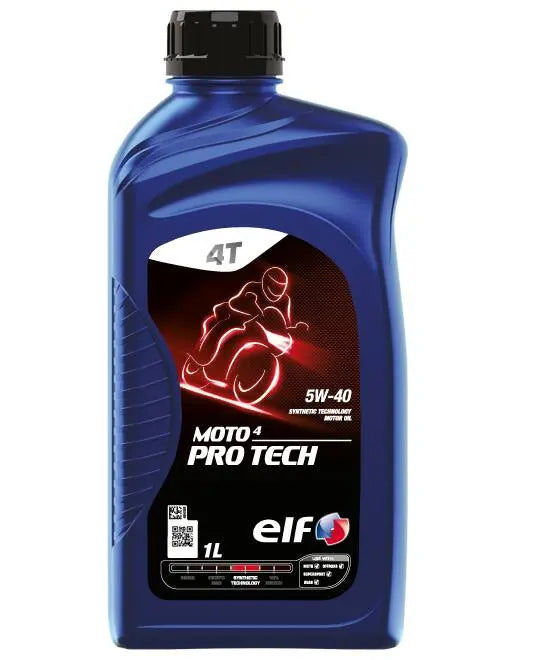 Elf Moto 4 Pro Tech 5w-40 Synthetic Engine Oil 1 liter