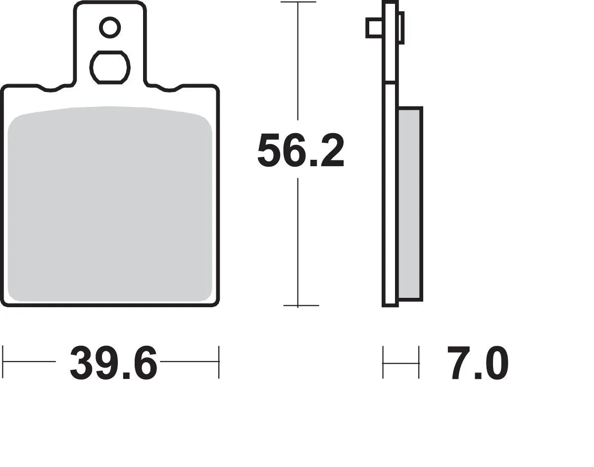 Sbs Ls Street Excel Sintered Rear Brake Pads - Front & Rear