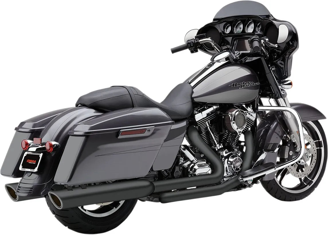 Cobra 909 Twins Slip-on Mufflers For Harley Davidson