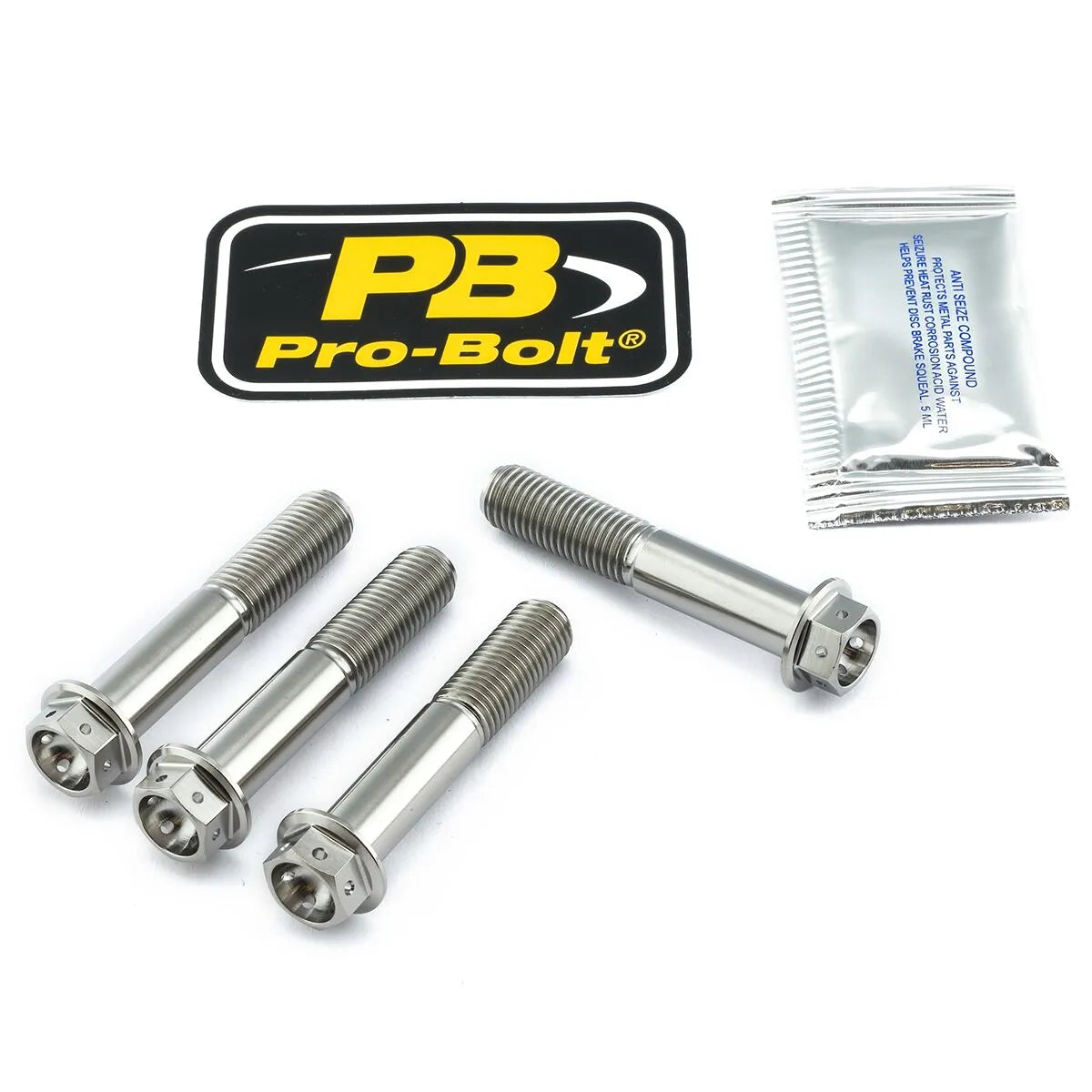 Pro Bolt Titanium Brake Caliper Mount Kit