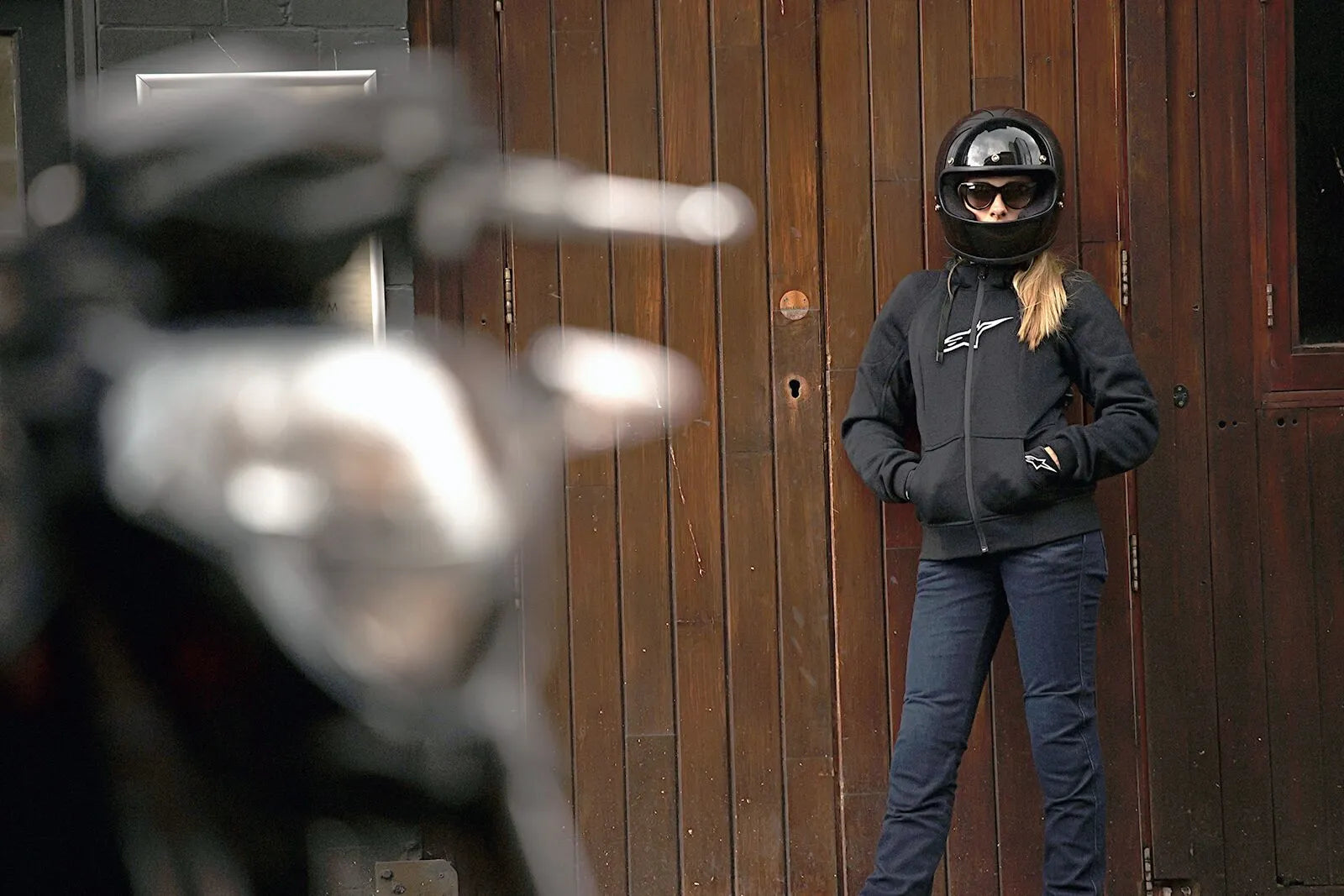 Alpinestars Stella S-max Drystar Women's Motorcycle Gloves - Black/White