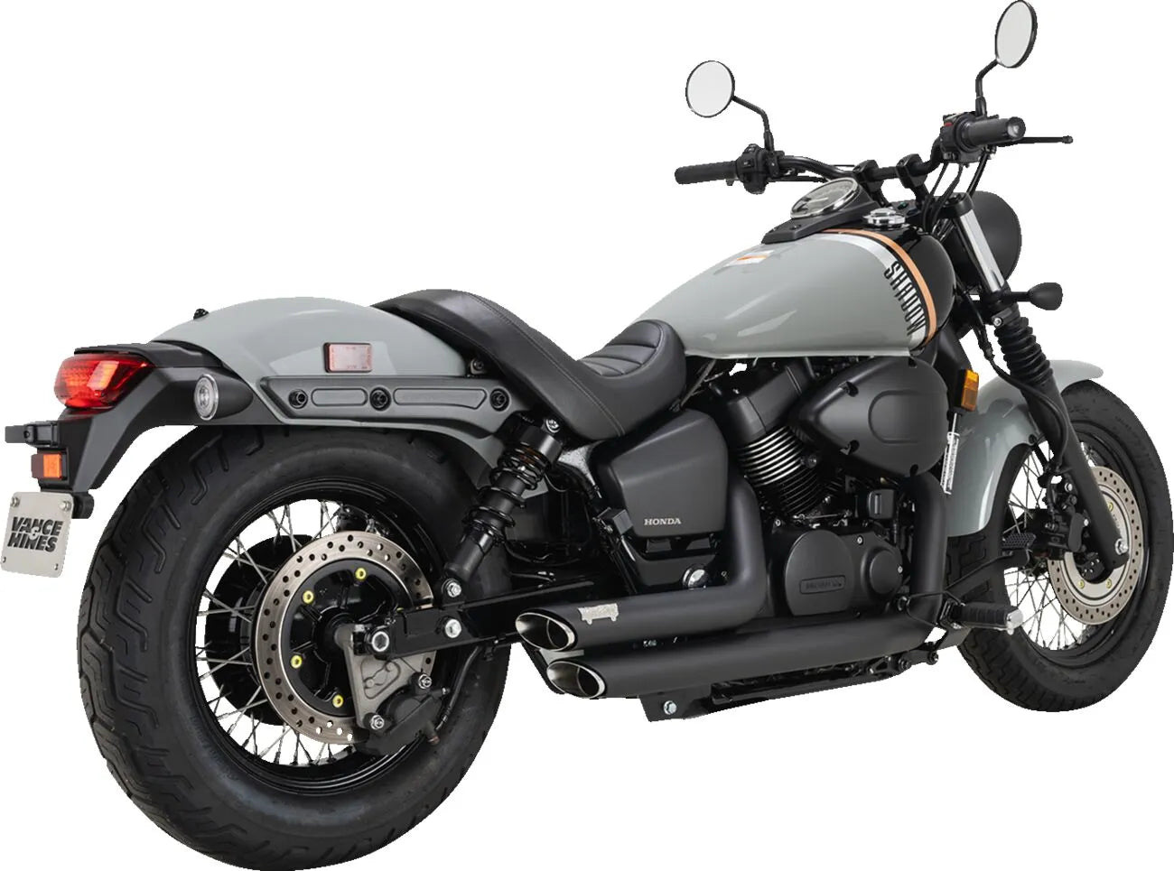 Vance & Hines Shortshots Staggered Avgasrör