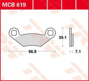Trw All Round Sintered Metal Brake Pads - Front & Rear