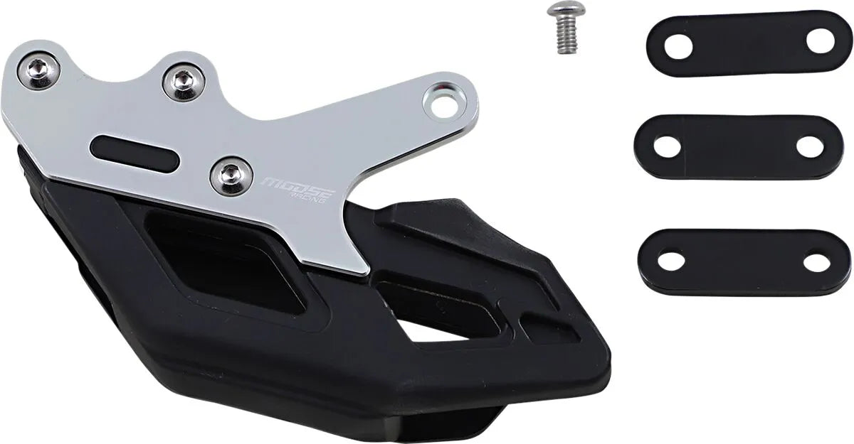 Moose Offroad MR-1 Chain Guide Black/Silver Anodized for Suzuki
